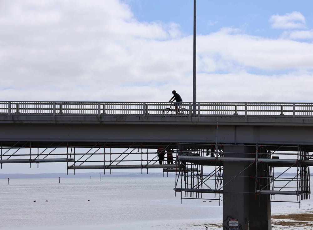 Agencies help with San Remo Bridge pipe renewal post image