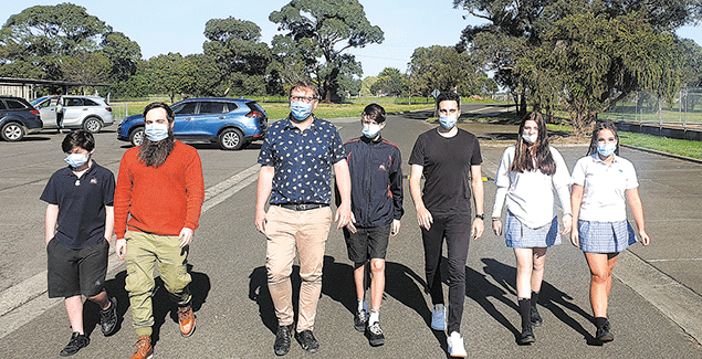 Secondary College putting one foot forward post image