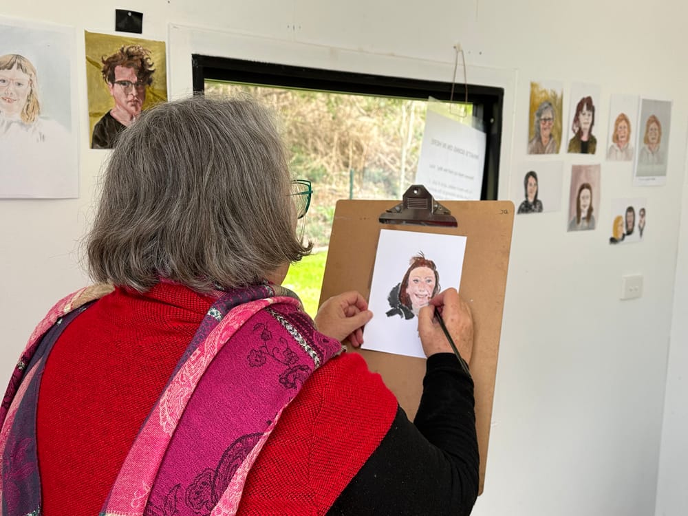 Get your portrait painted in Loch post image