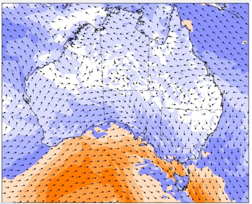 Bureau says brace yourself for even stronger winds on Wednesday morning post image