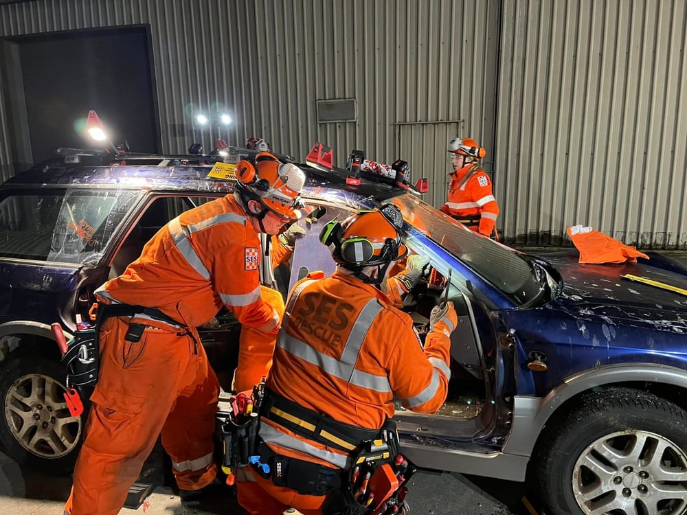 SES unit delays but training in full swing post image