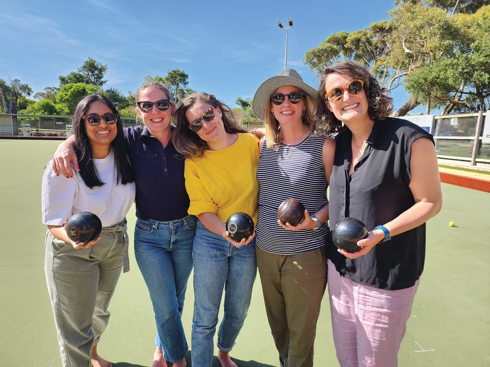 Barefoot and bowlin’ in Invy post image
