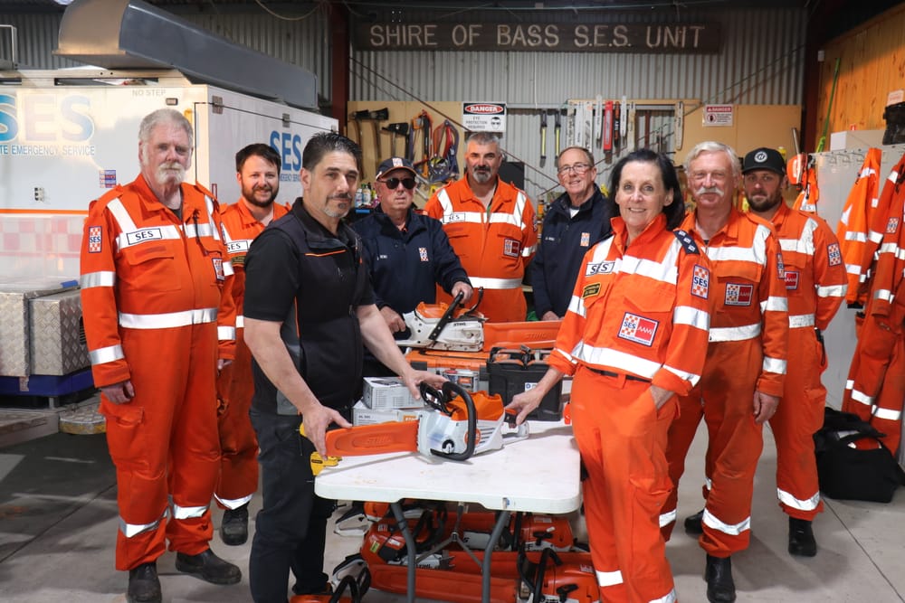 San Remo SES Unit receives generous donation from Stihl post image