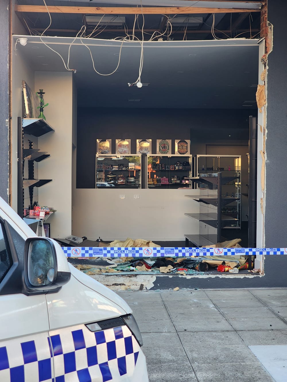 Crashed & burned: Police charge Wonthaggi ram-raider post image