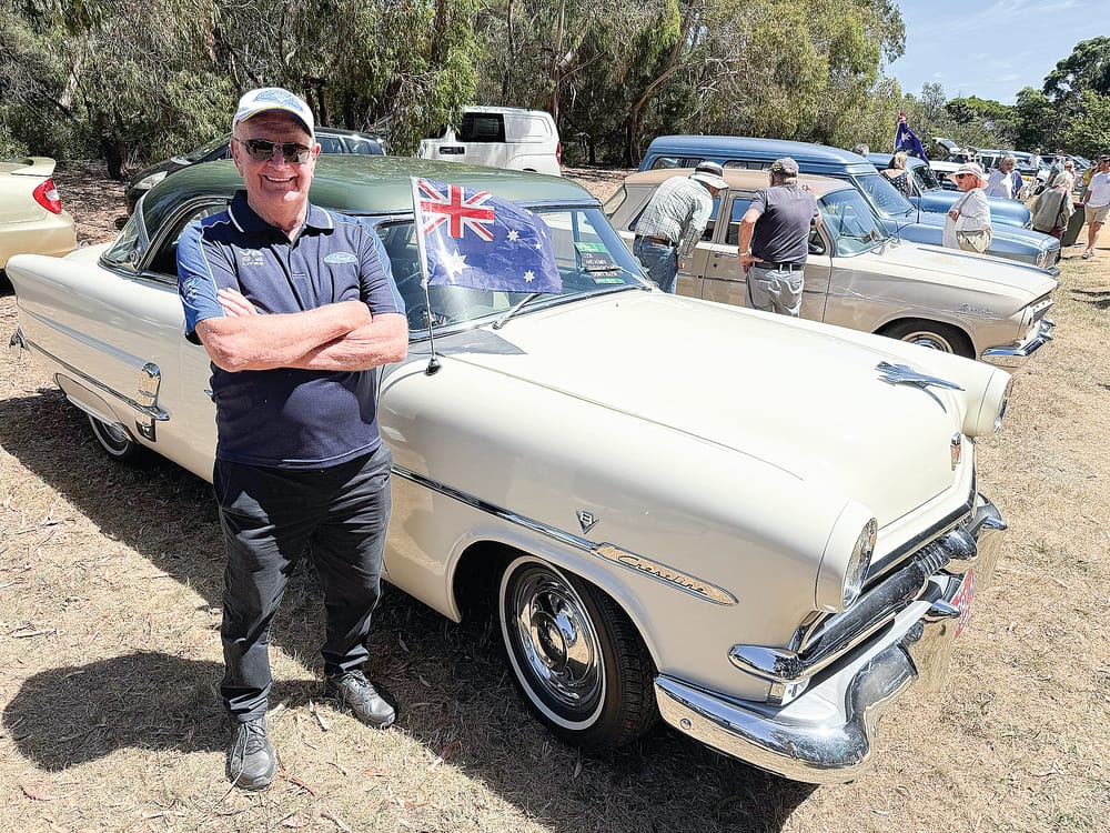 Aussie colours flying at Rhyll gathering post image