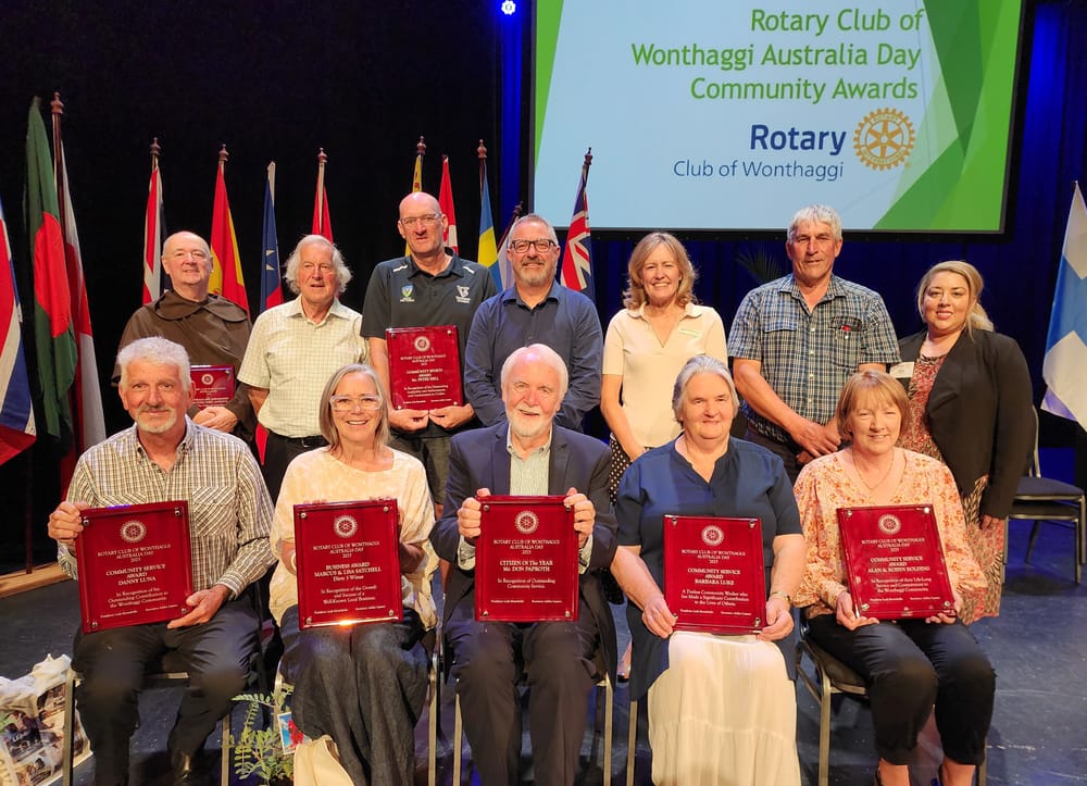 Don Paproth named Rotary Club of Wonthaggi Citizen of the Year post image