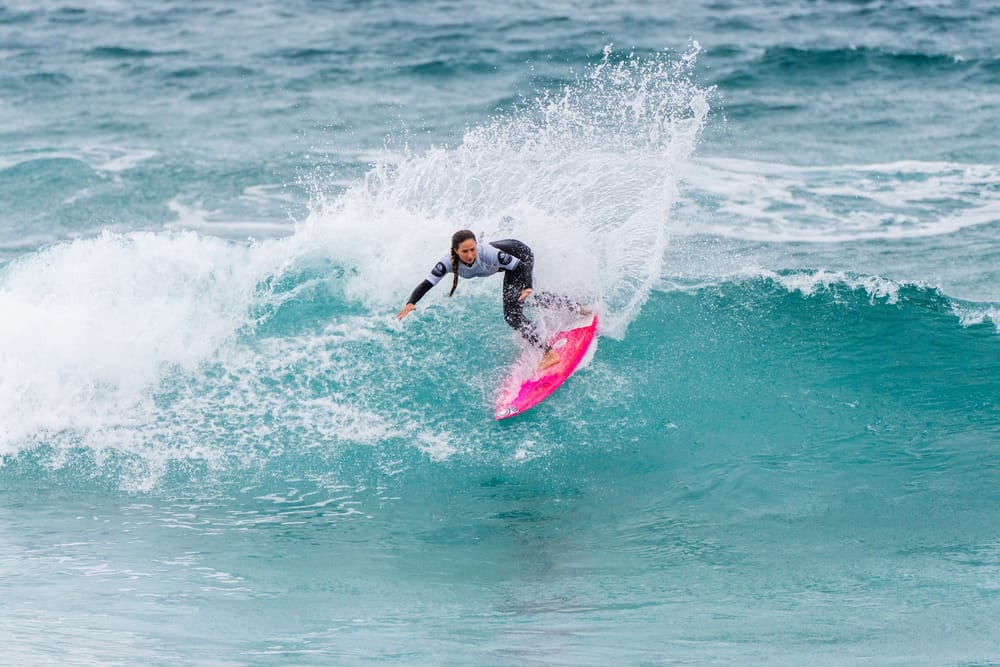 Junior surfing breaking waves this weekend post image