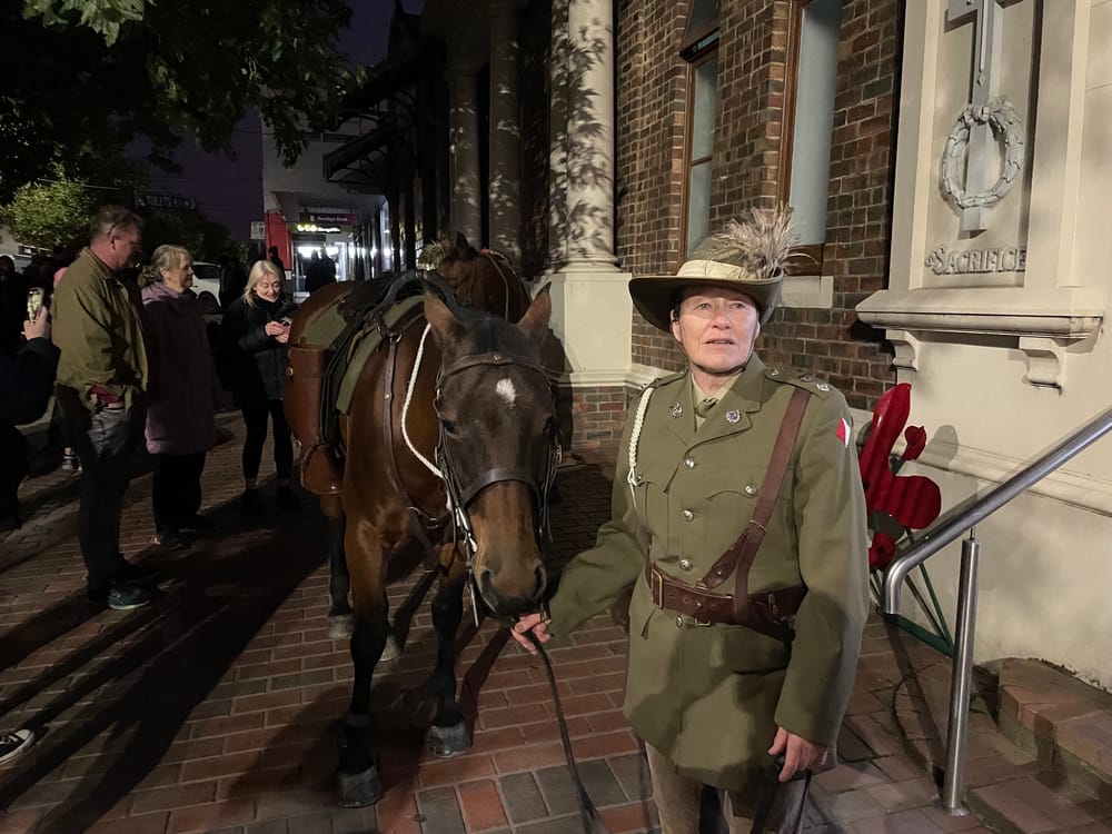 Moving tribute on a calm Leongatha dawn post image