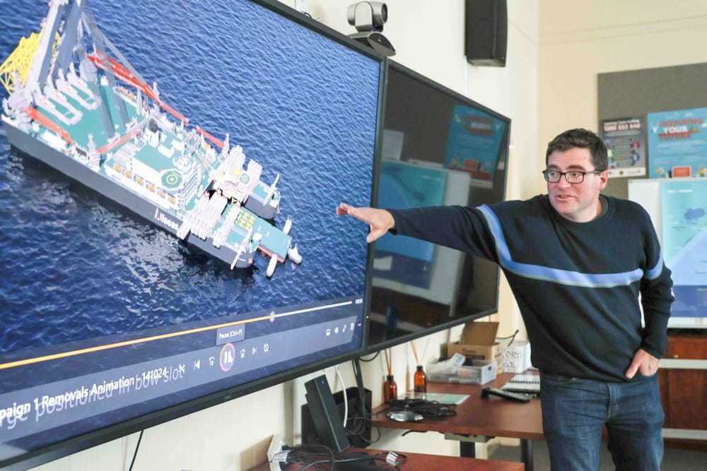 How a monster ship and Barry Beach get the job done for ExxonMobil post image