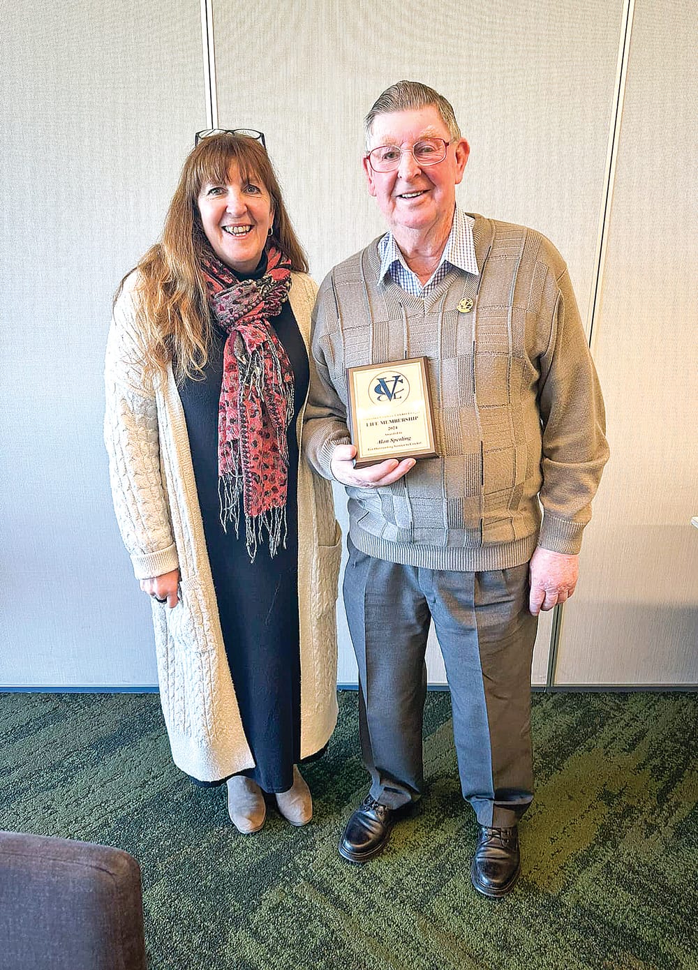 Victorian Country Cricket League honours Alan Sperling post image