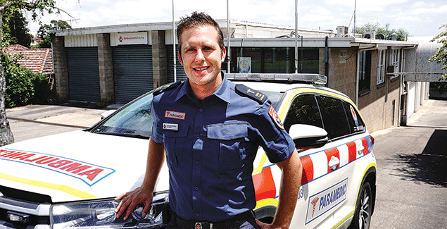 Local paramedics facing COVID one day at a time post image