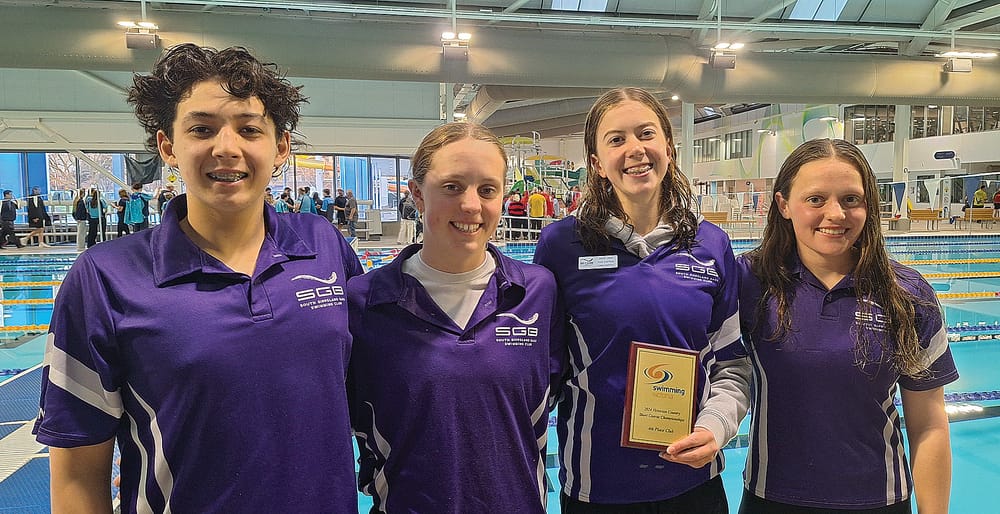 SGB swimmers dive in for a spectacular fourth post image