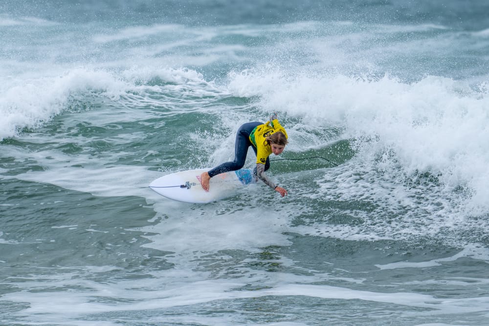 Champions Rise At Torquay Point on Finals Day of The 2023 Woolworths Surfer Groms Comp post image