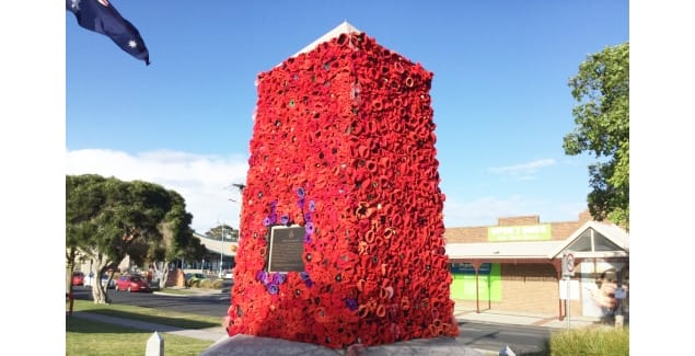 Help knit or crochet poppies for Anzac Day post image
