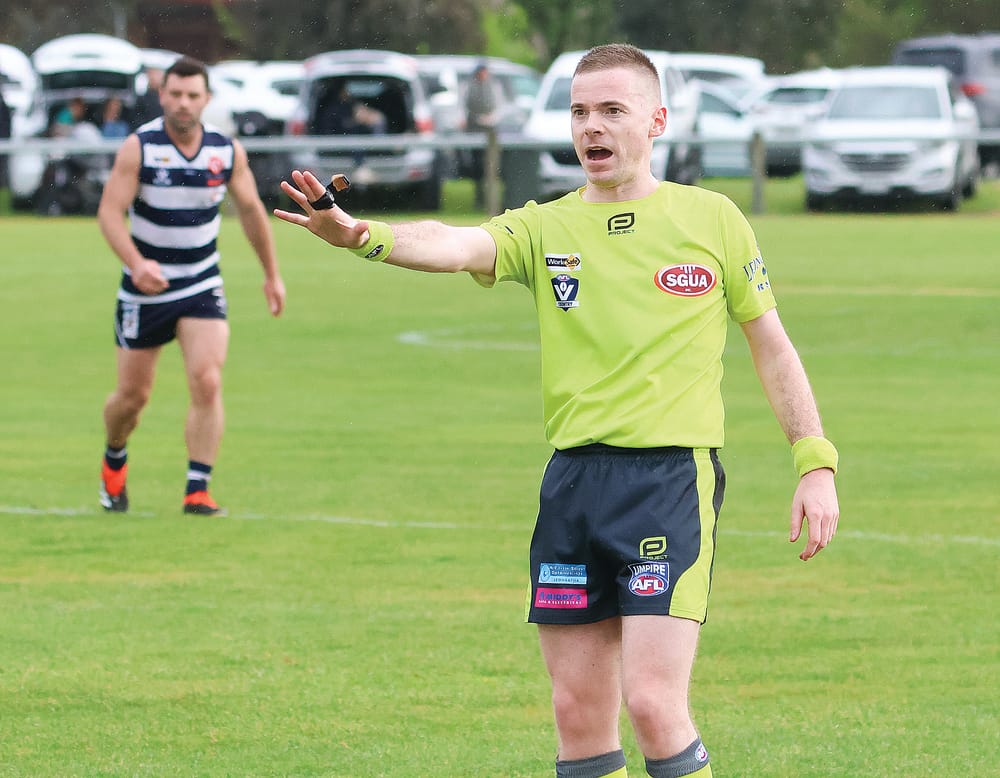 Umpire celebrates Milestone 500th match post image