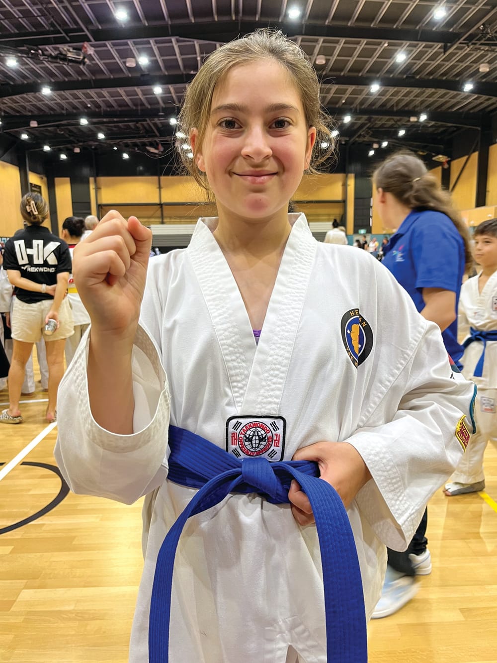 Marisa’s ready to take on the Taekwondo world post image