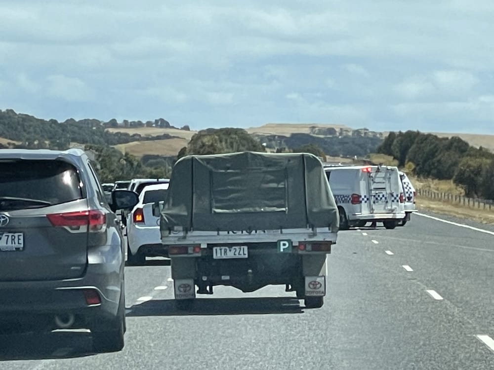 Two airlifted after 3-car Bass pile-up post image