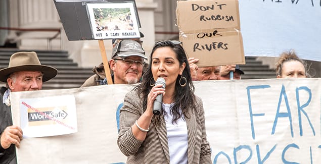 VFF, Nationals unite against farm camping move post image