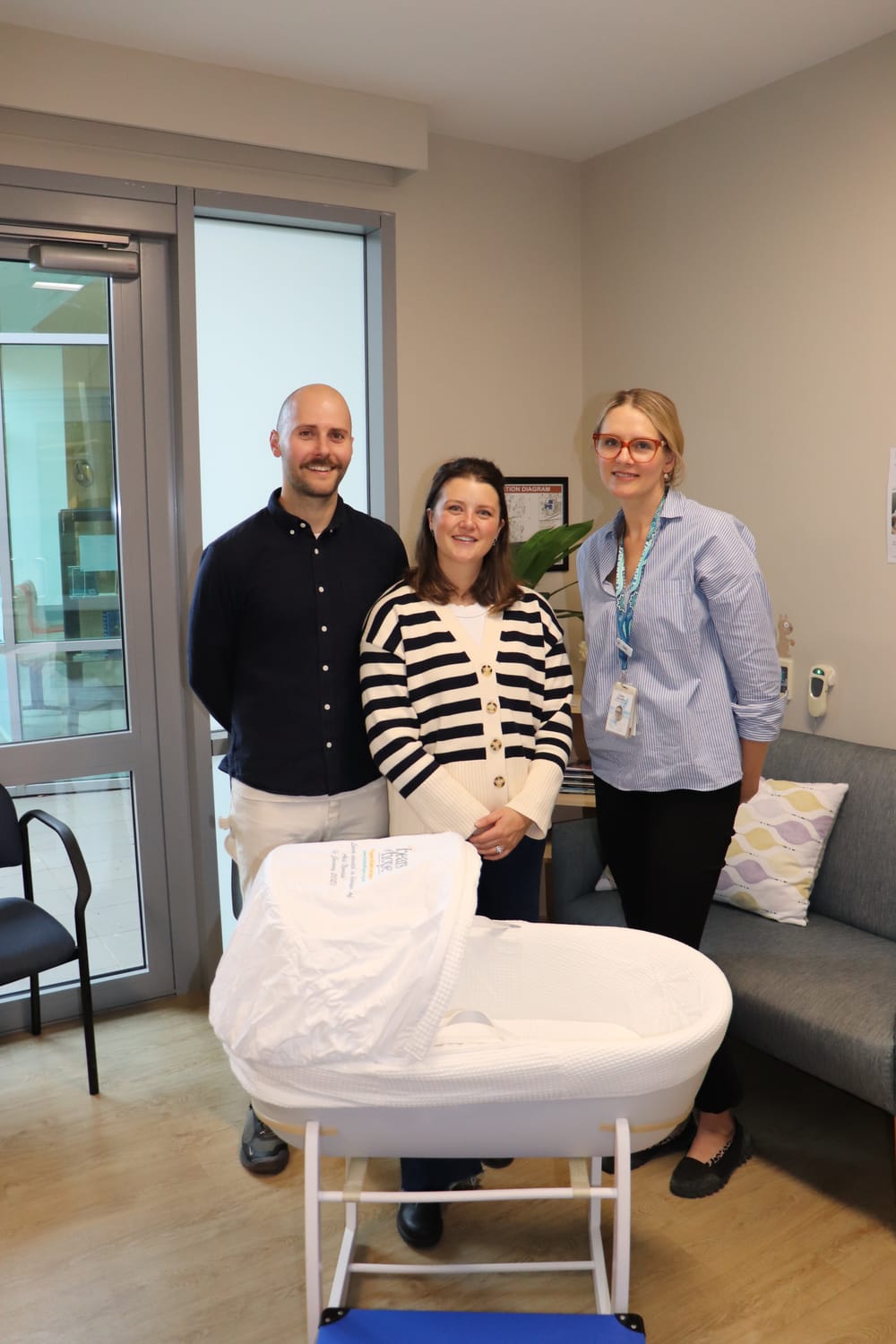 Special cot to help families through a traumatic time post image