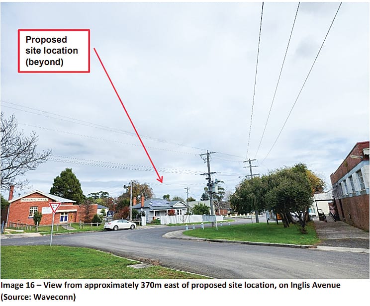 Phone tower in the middle of Mirboo North? post image