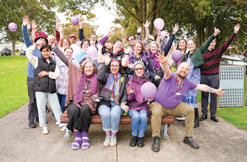 Wonthaggi goes purple to support LGBTIQA+ young people post image
