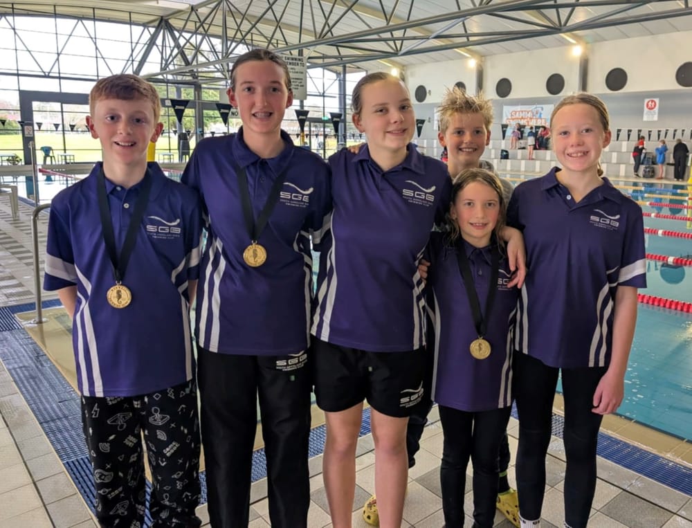SGB team compete at Geoff Peterson Memorial Swim Meet post image