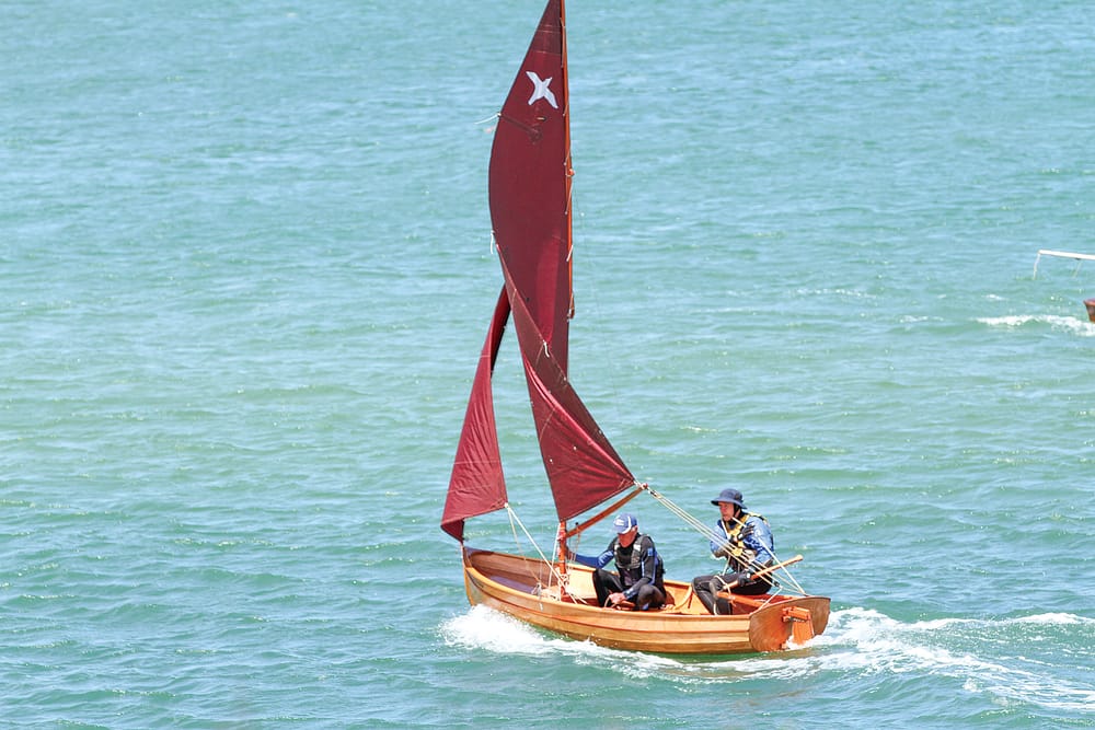 Wooden dinghy regatta at Inverloch attracts a class field of classic sailboats post image
