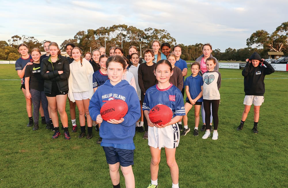 Girls’ football launched at Bass post image