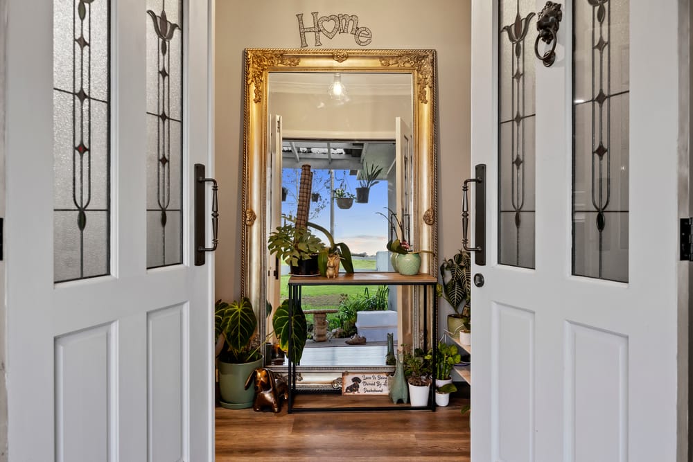 Stylish home on one acre in town post image