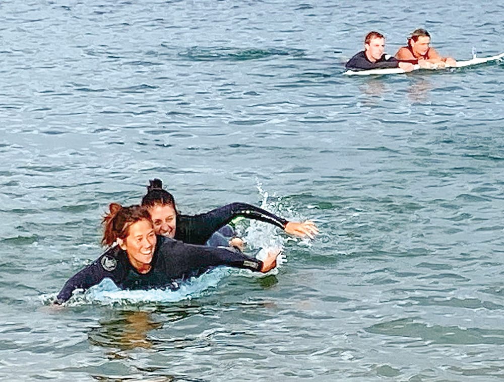 Local surfers benefit from rescue training support post image