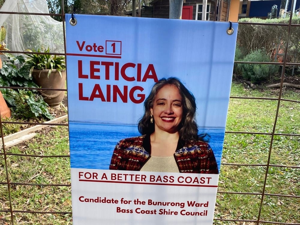 Candidate criticism backfires on Cr Laing post image