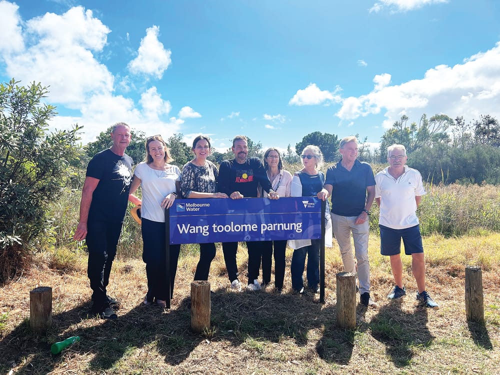 Community celebrates official lake naming post image