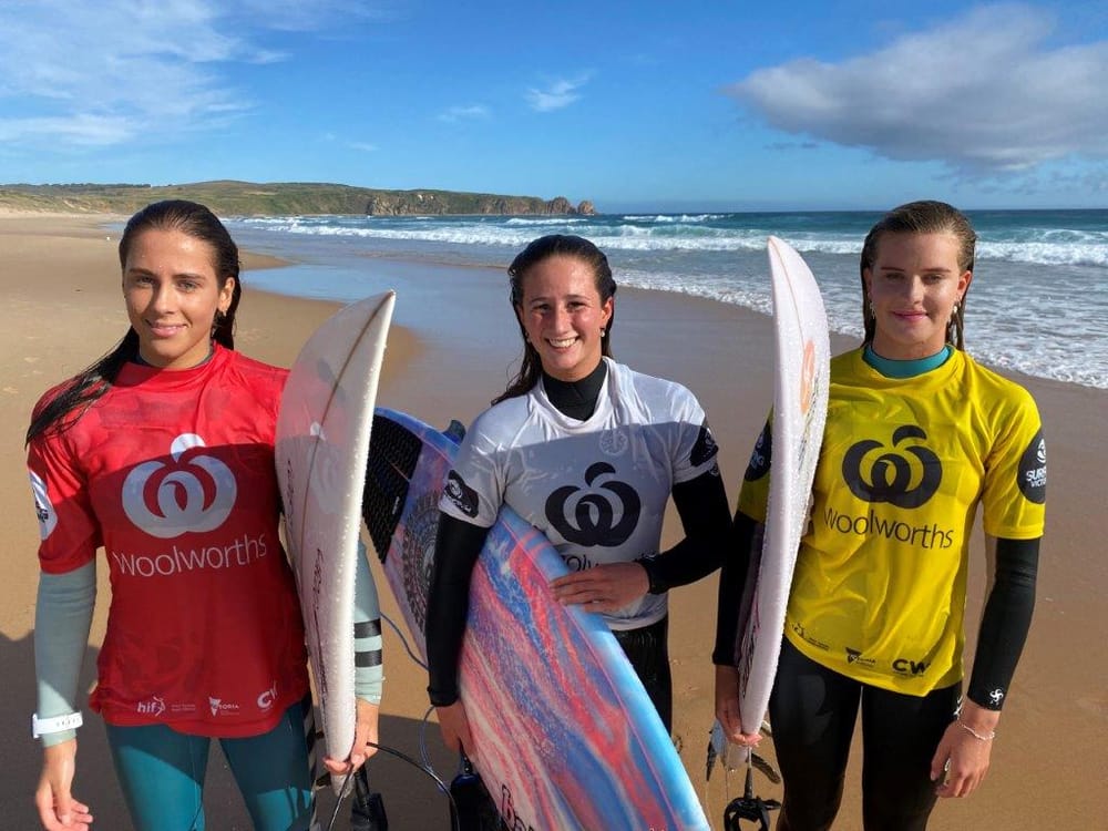 Victorian Junior Surfing finals at Woolamai today post image