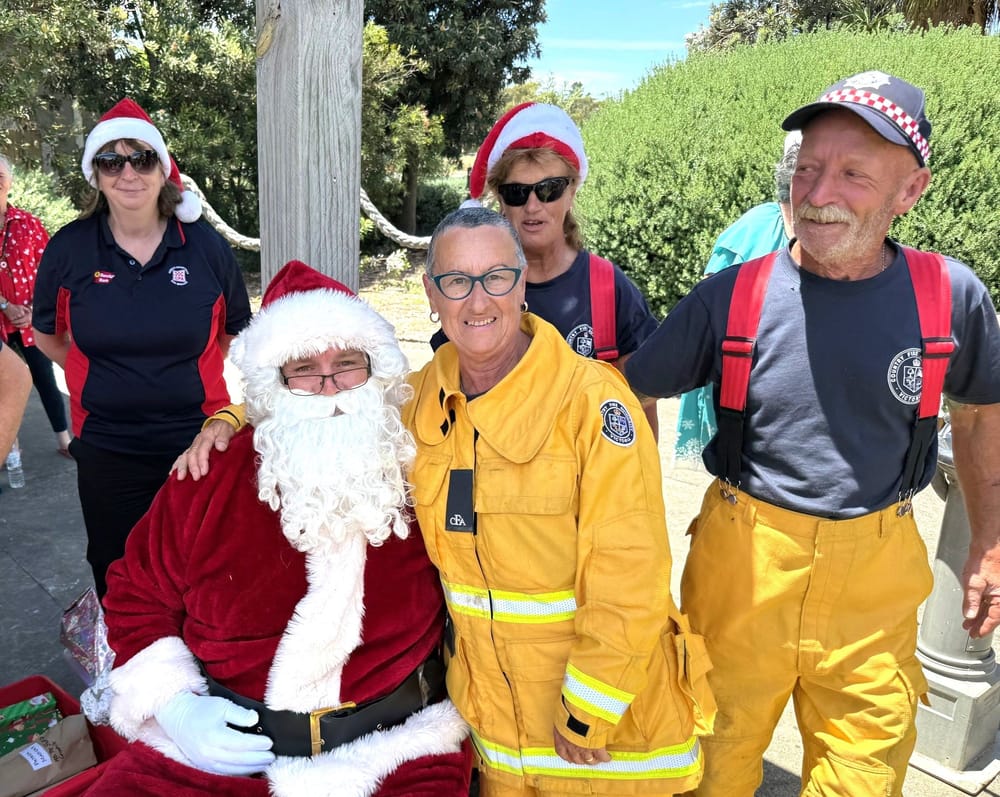 Santa's visit a moment of relief at Grantville but with much left to do post image