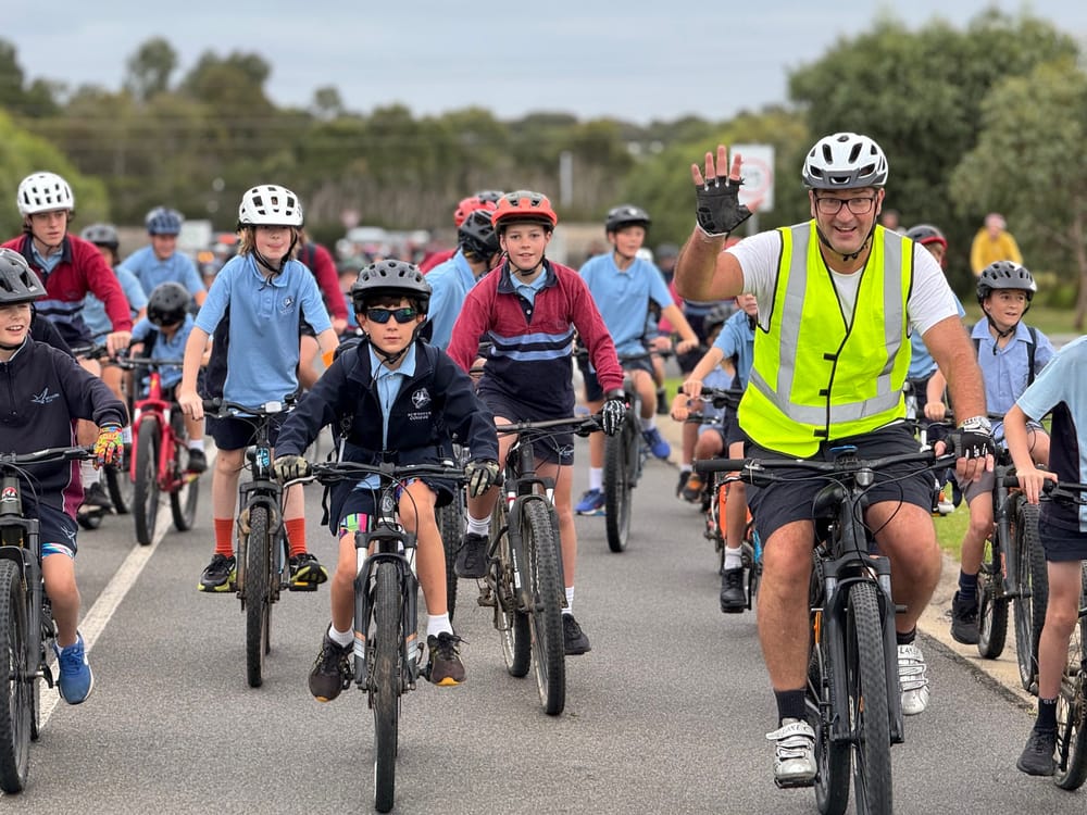 A harmonious ride to school post image