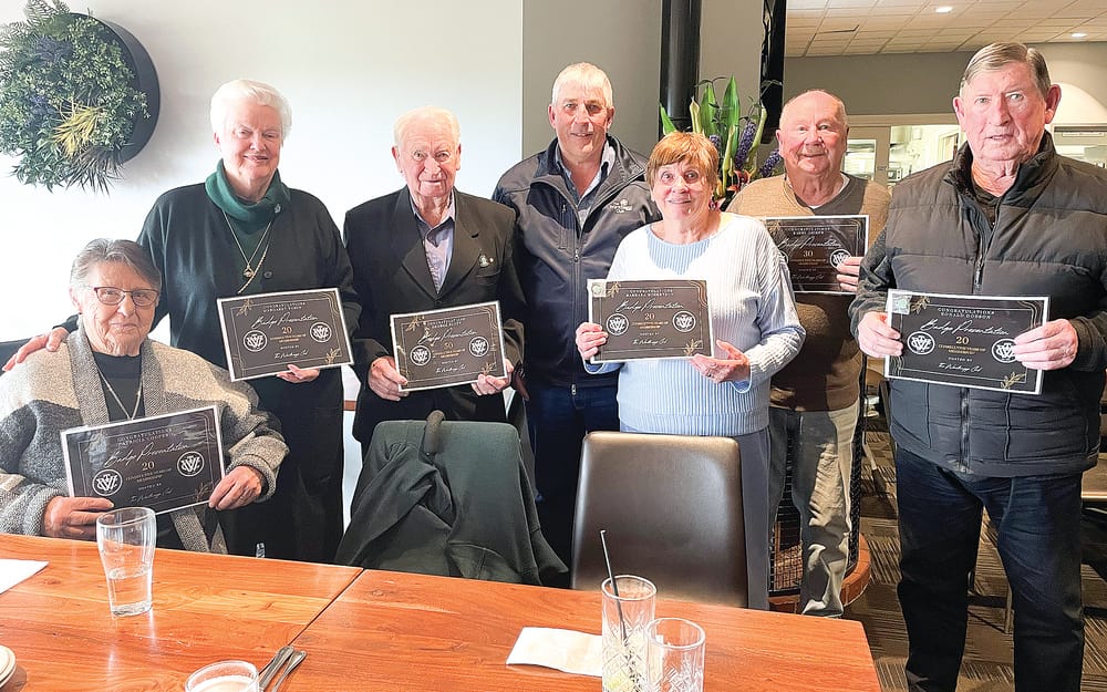 The Wonthaggi Club members recognised for long service post image