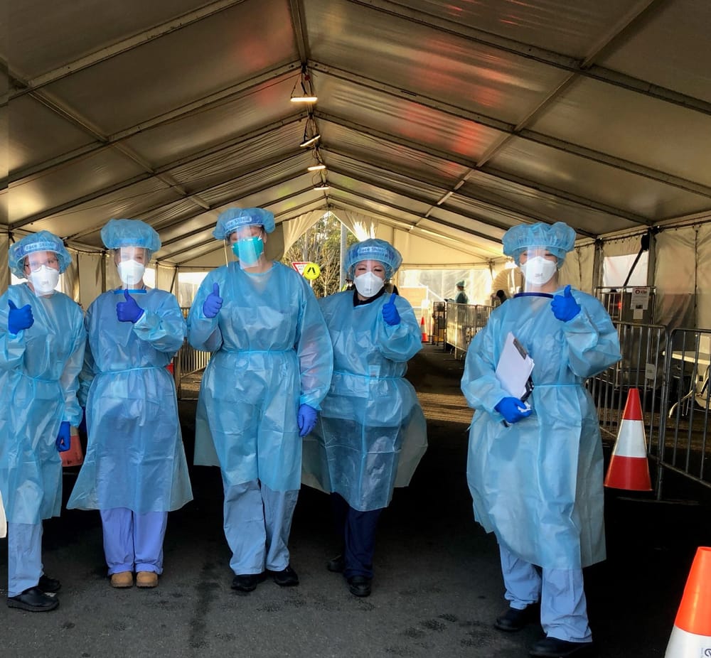 Drive-through testing, vaccination clinic to end post image