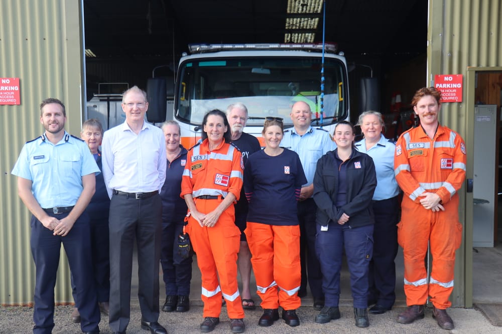 VICSES CEO supporting regional units post image