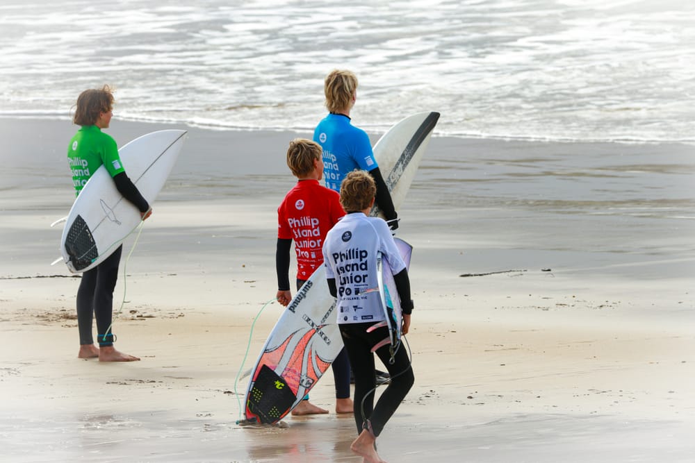 170 competitors arrive on Bunurong Country for Phillip Island Junior Pro post image