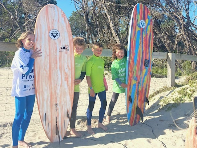 Budding surfers are back in the water with the Grom Squad post image
