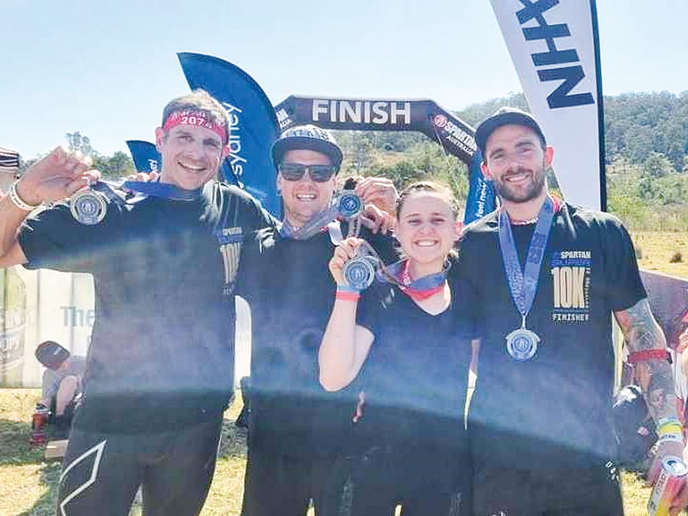 Six smash it in a scorching Spartan race post image