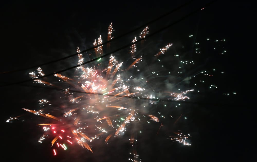 Fireworks and damage caused by Island 'schoolies' post image