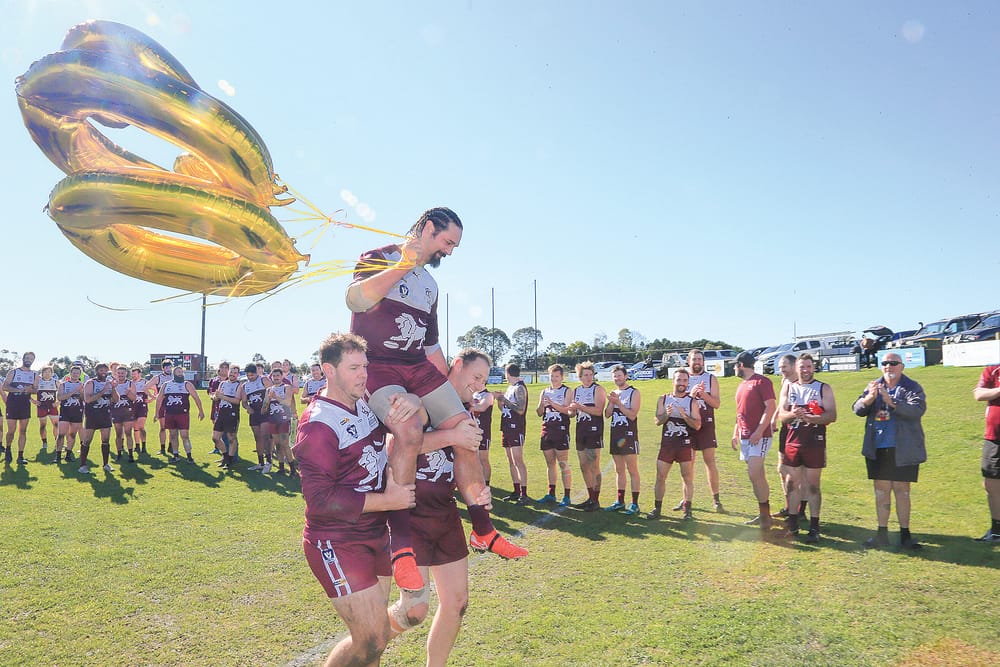 Byrnes plays his 300th game post image
