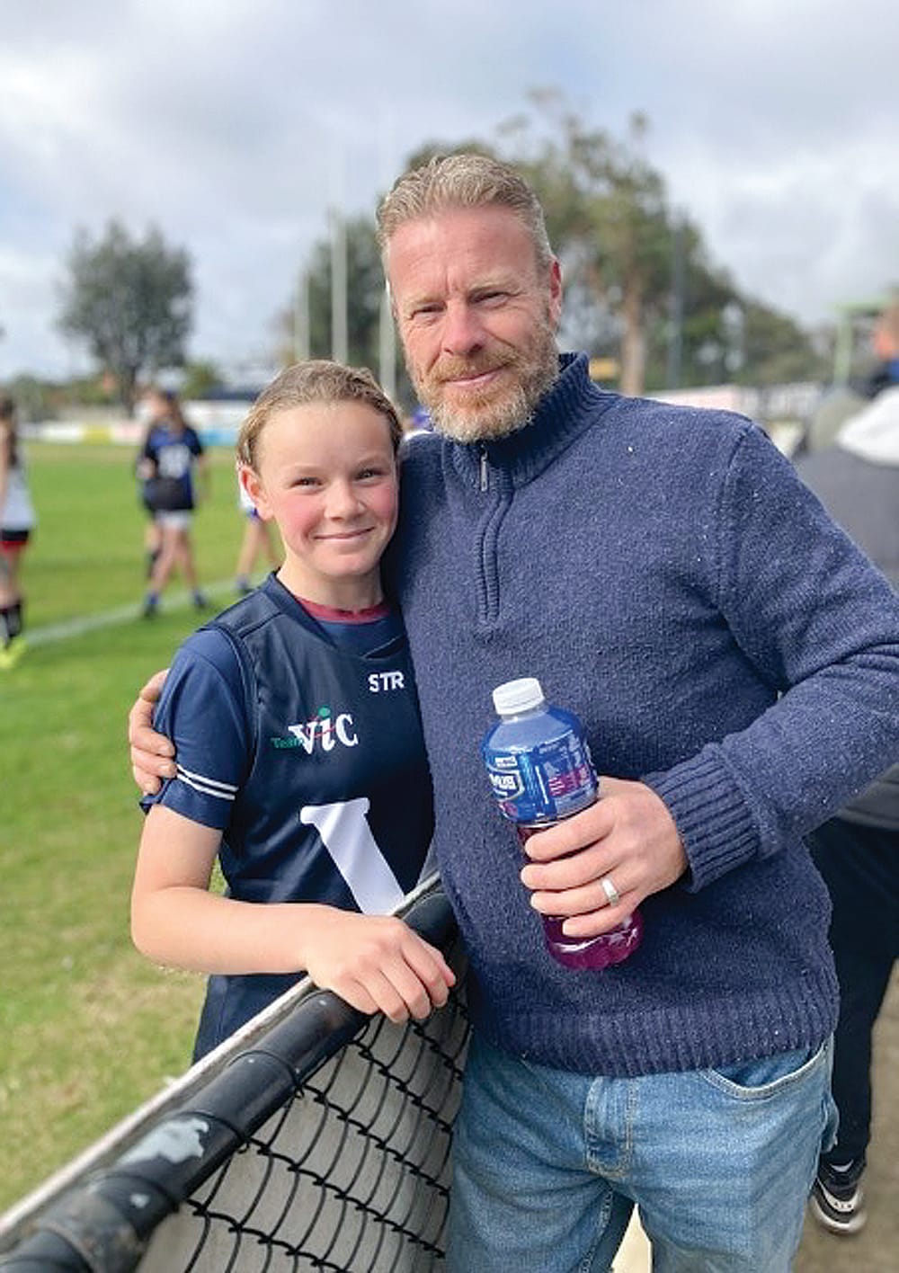 Beth’s on the rise to footy stardom post image