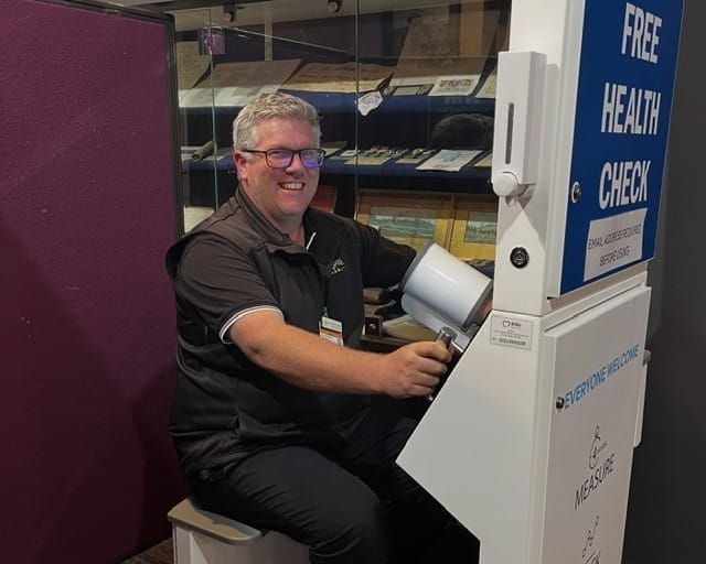 The Shane Warne Legacy Heart Health Machine in full swing at Leongatha RSL post image