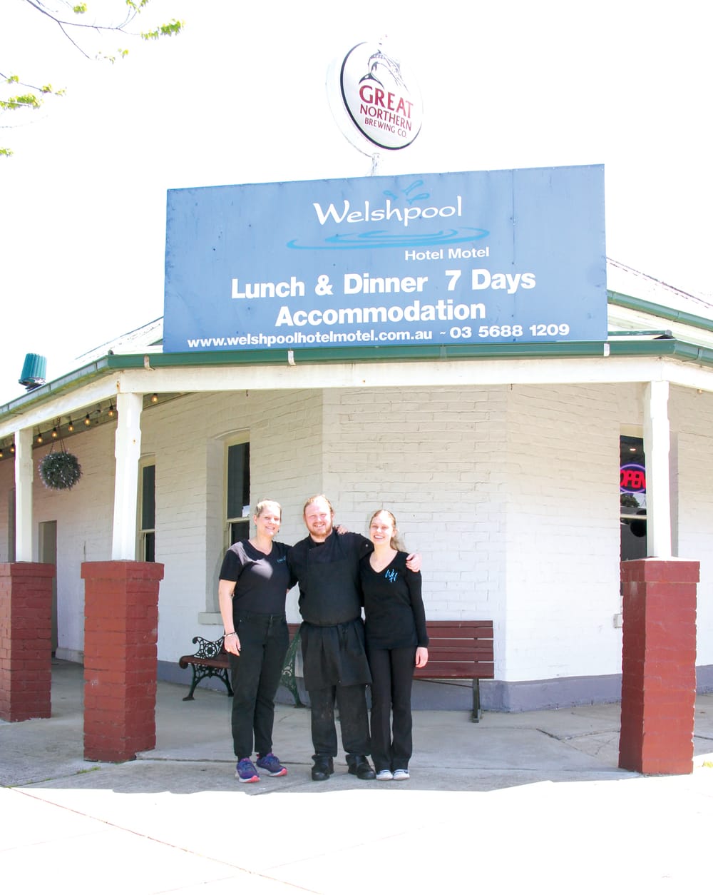 Welshpool pub high and dry post image