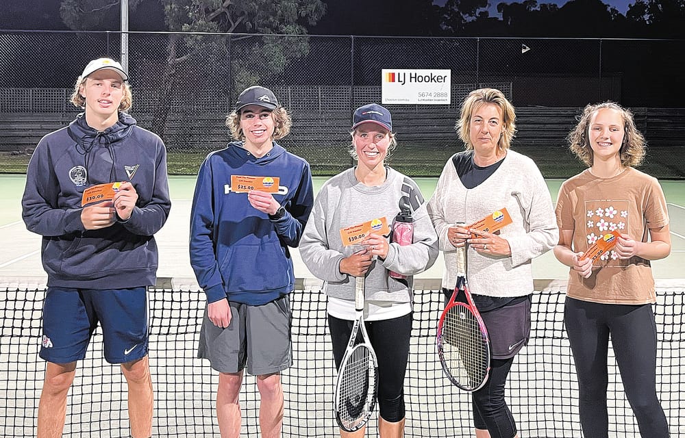 Inverloch Tennis Club crowns winners post image