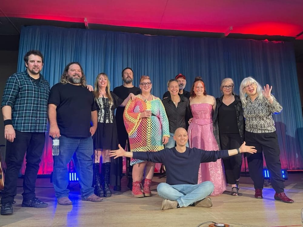 They’re just singing songs at Sandy Point post image