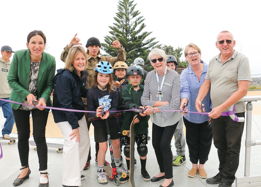 Skate park officially opened post image