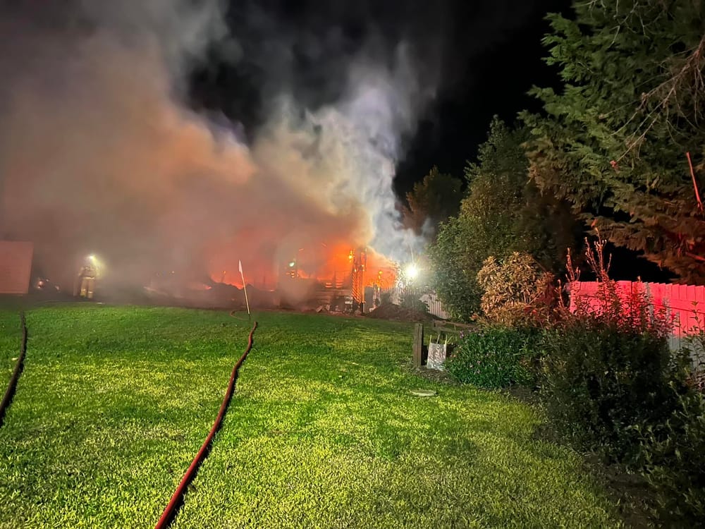 Glen Alvie home engulfed by flames post image